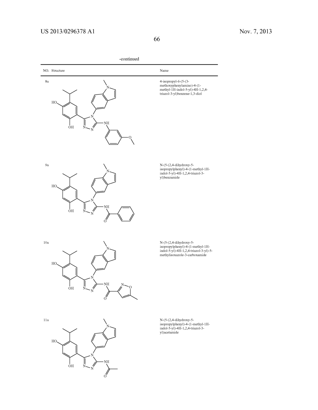 TRIAZOLE COMPOUNDS THAT MODULATE HSP90 ACTIVITY - diagram, schematic, and image 67