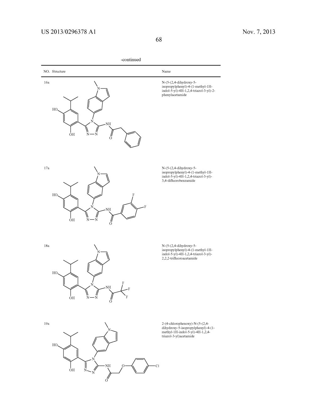 TRIAZOLE COMPOUNDS THAT MODULATE HSP90 ACTIVITY - diagram, schematic, and image 69