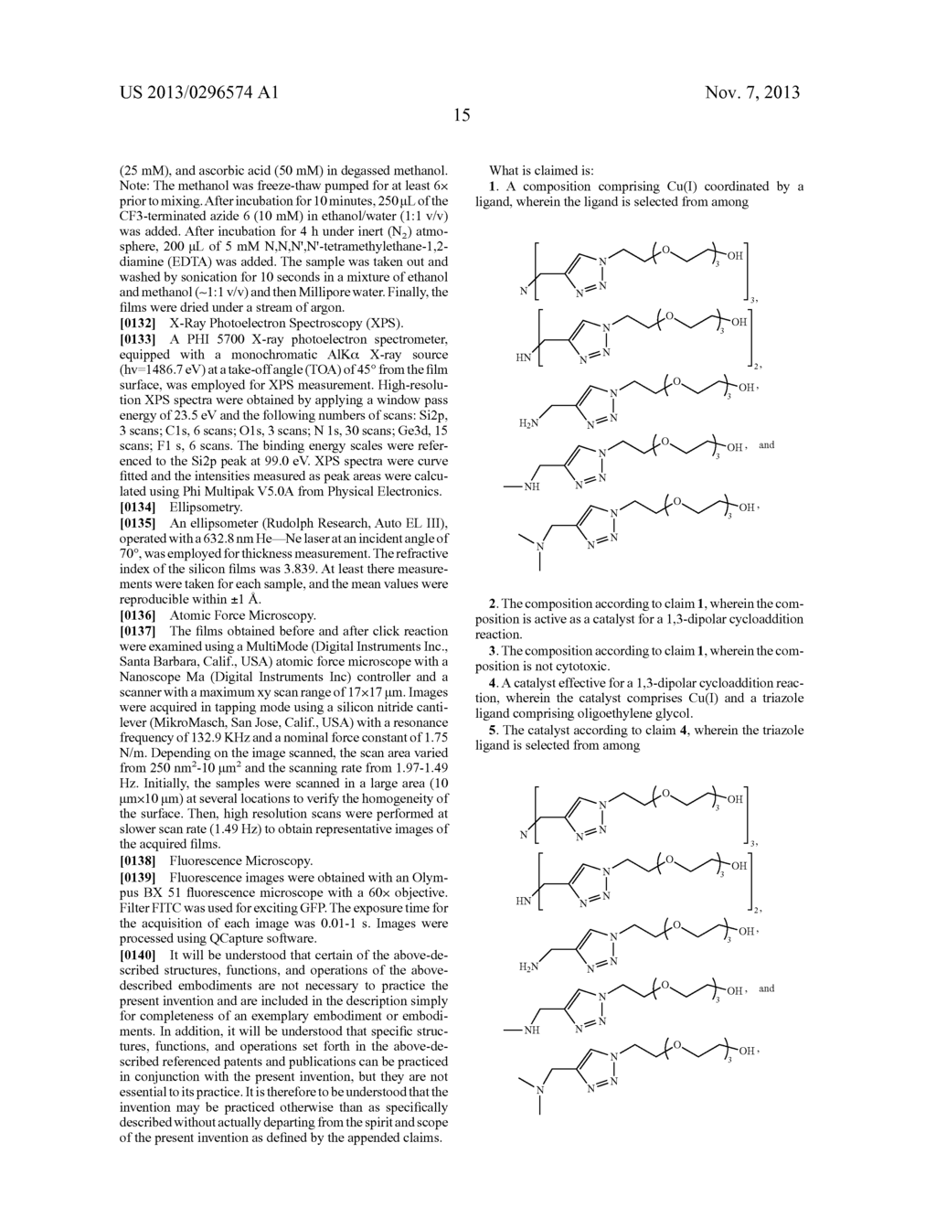 PREPARATION OF SENSORS ON OLIGO- OR POLY (ETHYLENE GLYCOL) FILMS ON     SILICON SURFACES - diagram, schematic, and image 41