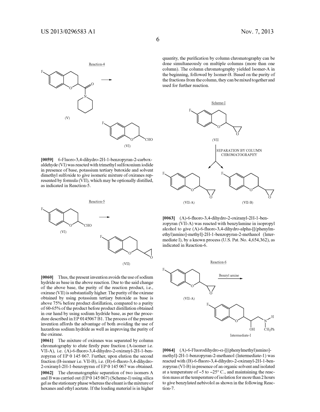 Nebivolol and its Pharmaceutically Acceptable Salts, Process for     Preparation and Pharmaceutical Compositions of Nebivolol - diagram, schematic, and image 13