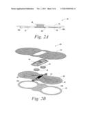 USER-ACTIVATED SELF-CONTAINED CO-PACKAGED IONTOPHORETIC DRUG DELIVERY     SYSTEM diagram and image