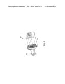 KEY FOR SECURING COMPONENTS OF A DRUG DELIVERY SYSTEM DURING ASSEMBLY     AND/OR TRANSPORT AND METHODS OF USING SAME diagram and image