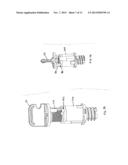 KEY FOR SECURING COMPONENTS OF A DRUG DELIVERY SYSTEM DURING ASSEMBLY     AND/OR TRANSPORT AND METHODS OF USING SAME diagram and image