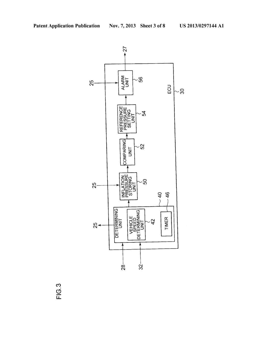 TIRE INFLATION PRESSURE MONITORING APPARATUS - diagram, schematic, and image 04