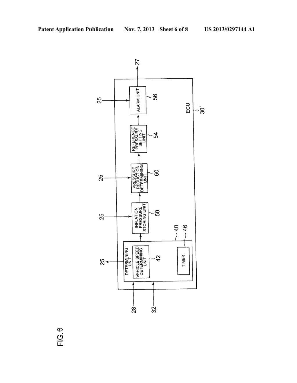 TIRE INFLATION PRESSURE MONITORING APPARATUS - diagram, schematic, and image 07