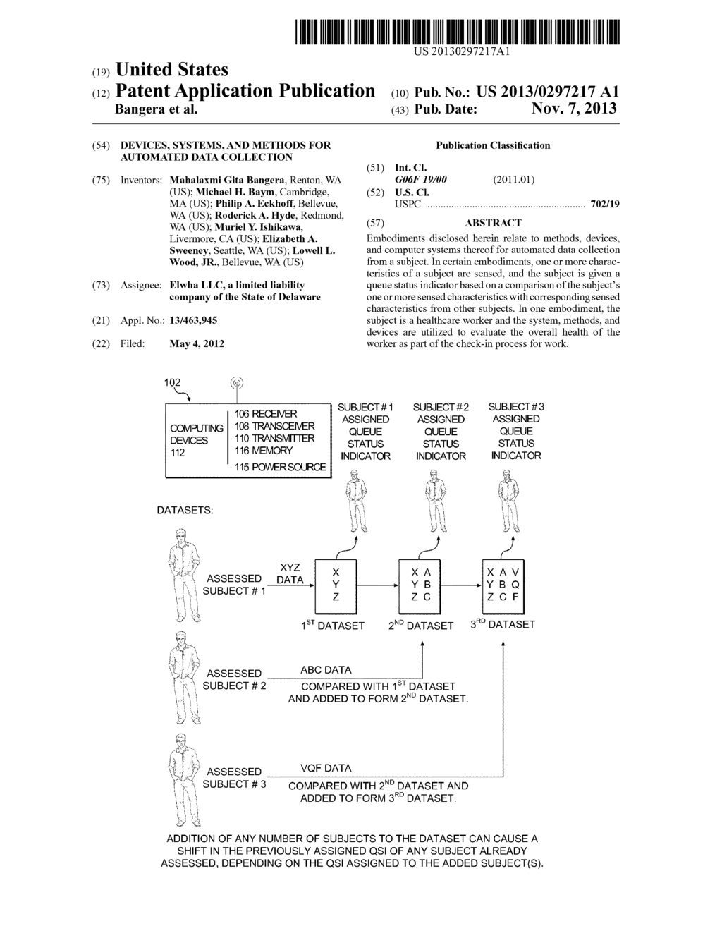 Devices, Systems, and Methods for Automated Data Collection - diagram, schematic, and image 01