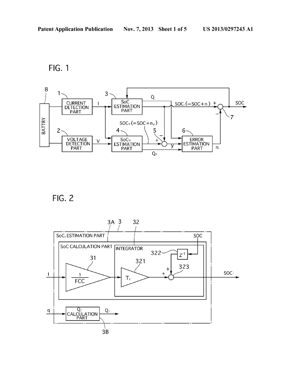 BATTERY SOC ESTIMATION DEVICE - diagram, schematic, and image 02