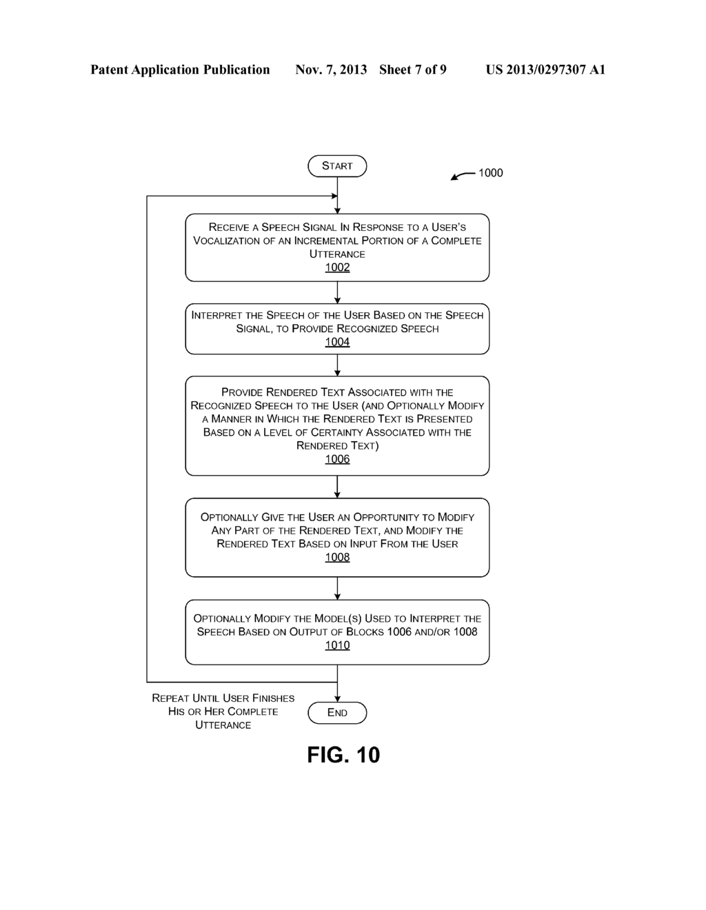 DICTATION WITH INCREMENTAL RECOGNITION OF SPEECH - diagram, schematic, and image 08