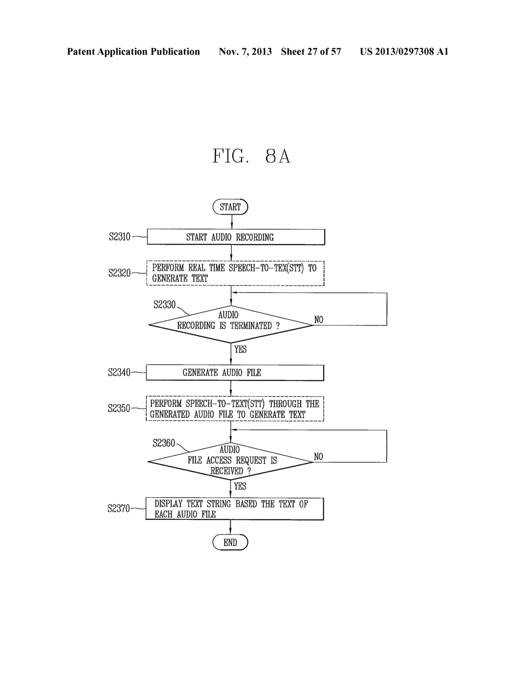 METHOD FOR DISPLAYING TEXT ASSOCIATED WITH AUDIO FILE AND ELECTRONIC     DEVICE - diagram, schematic, and image 28