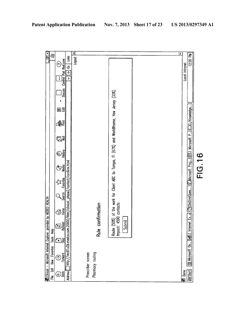 SYSTEM AND METHOD FOR CLINICAL STRATEGY FOR THERAPEUTIC PHARMACIES - diagram, schematic, and image 18