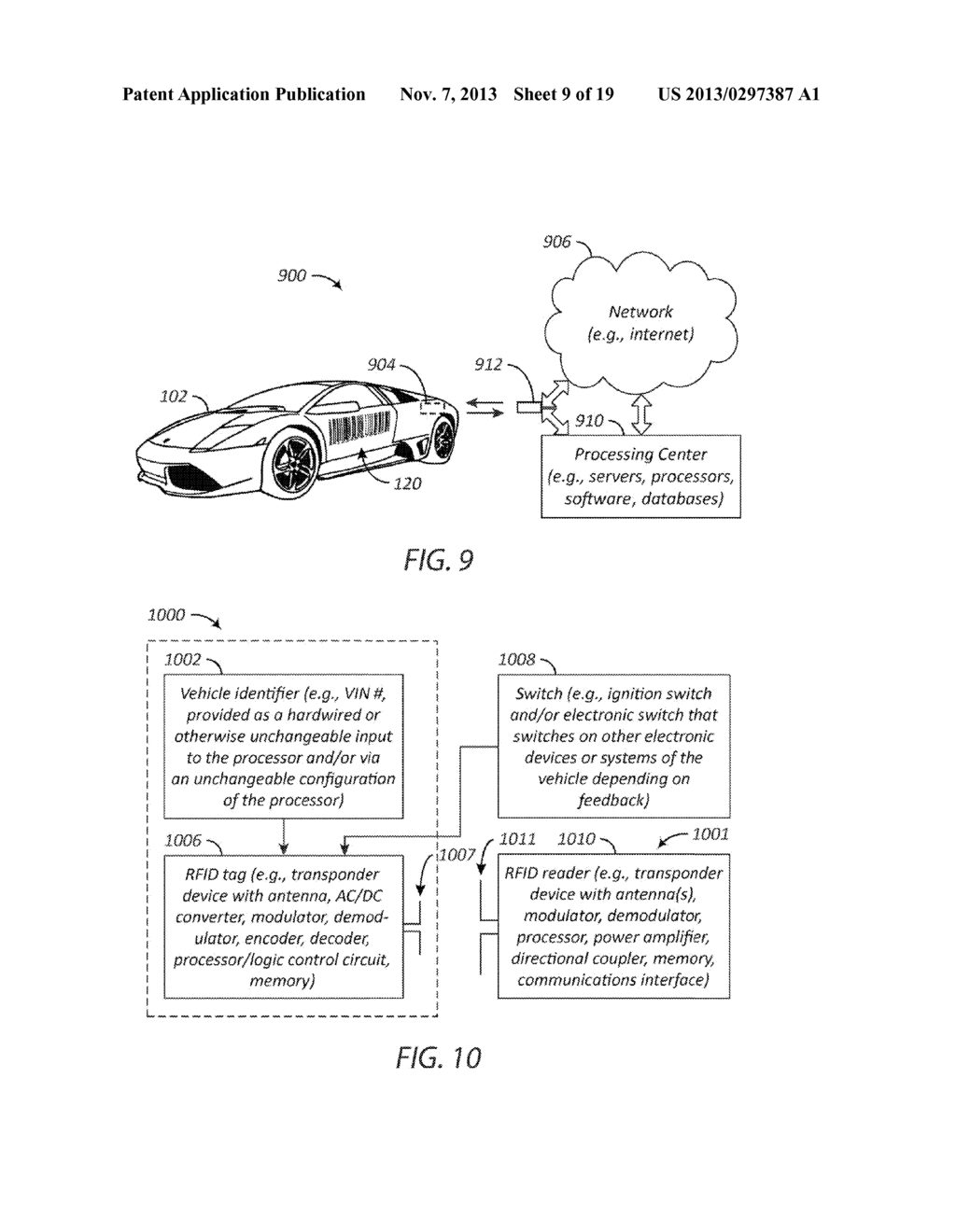 Systems and methods for monitoring, managing, and facilitating     communications and/or transactions relating to transportation     infrastructure utilization - diagram, schematic, and image 10