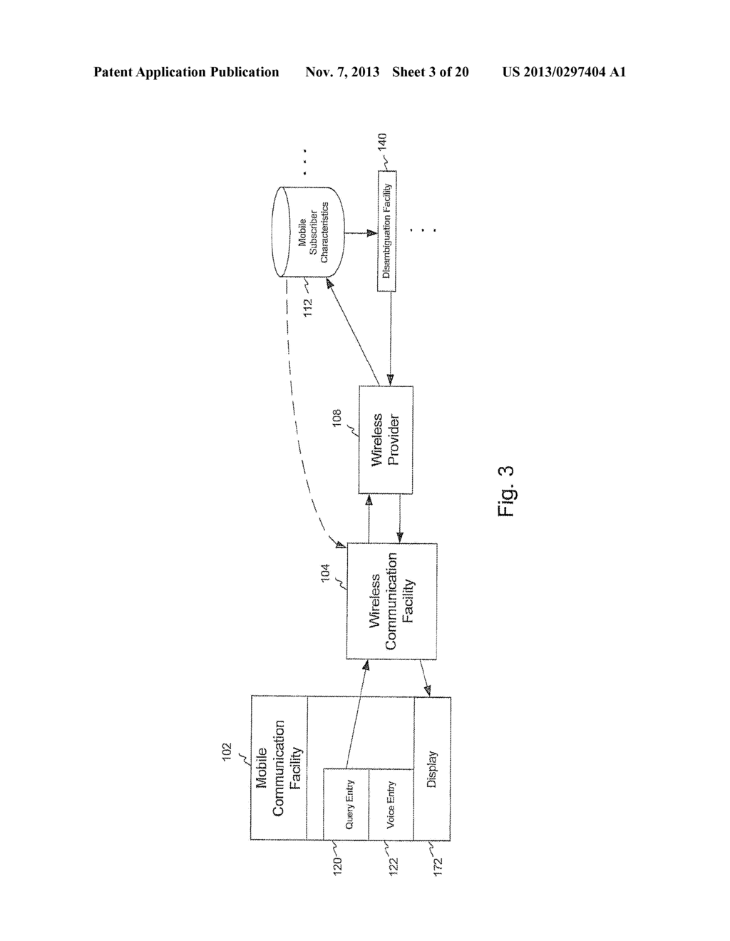 System for Targeting Advertising Content to a Plurality of Mobile     Communication Facilities - diagram, schematic, and image 04