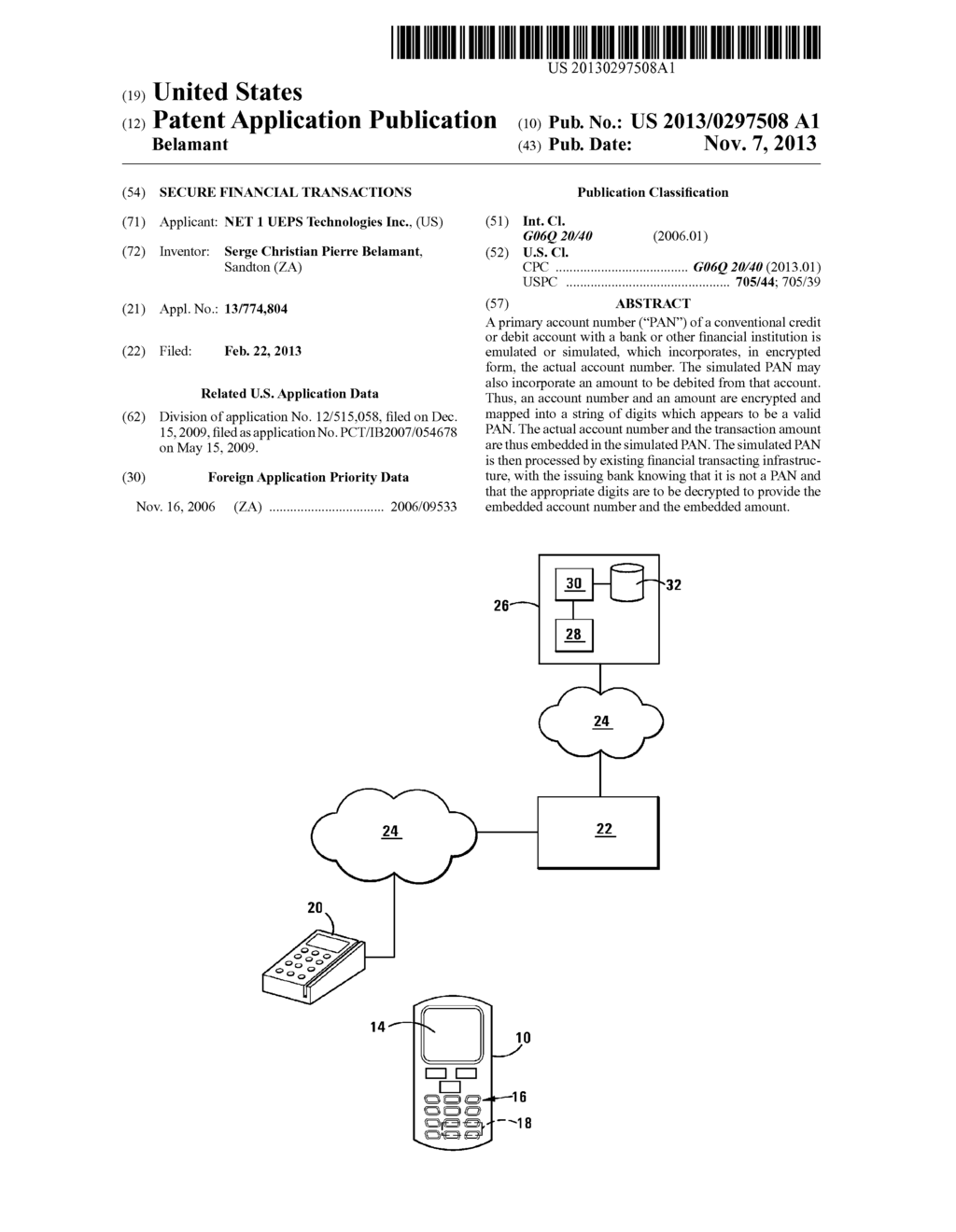 SECURE FINANCIAL TRANSACTIONS - diagram, schematic, and image 01