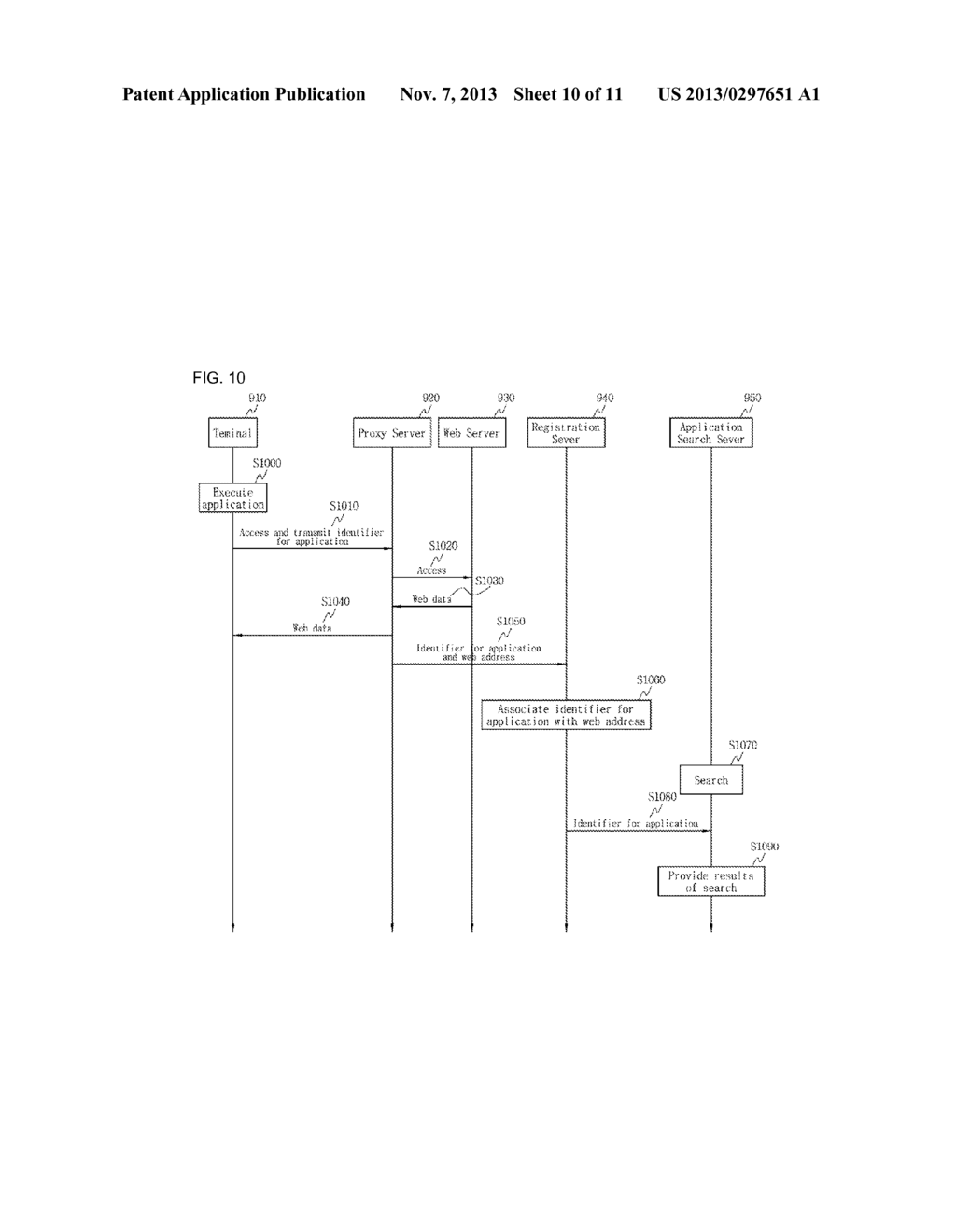 APPLICATION SEARCH SYSTEM - diagram, schematic, and image 11