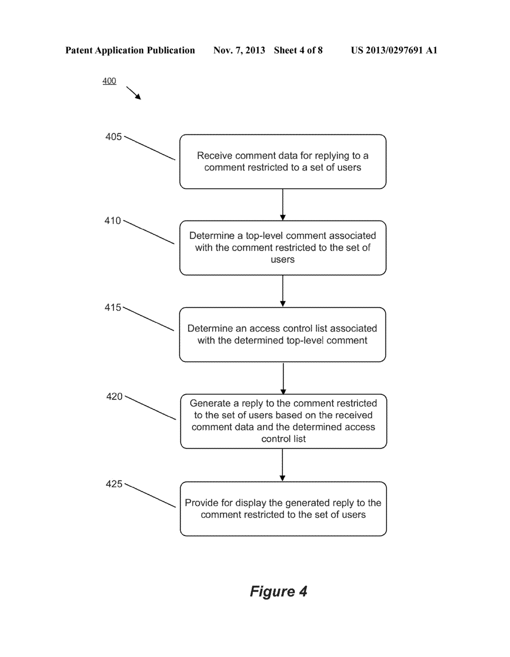 DETERMINING ACCESS TO COMMENTS - diagram, schematic, and image 05