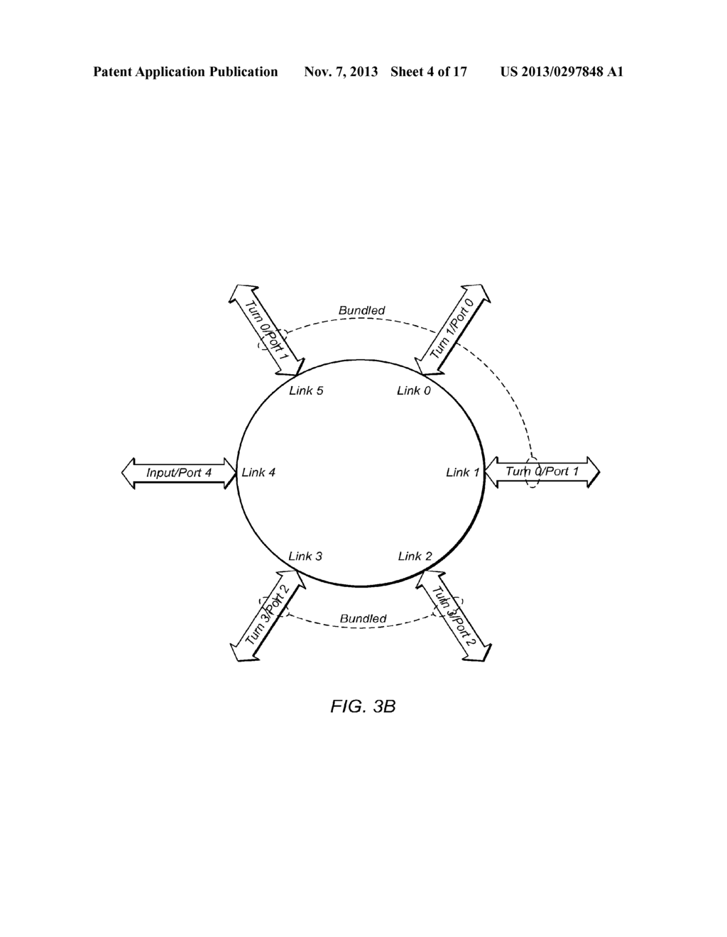 MULTI-PORT SYSTEM AND METHOD FOR ROUTING A DATA ELEMENT WITHIN AN     INTERCONNECTION FABRIC - diagram, schematic, and image 05