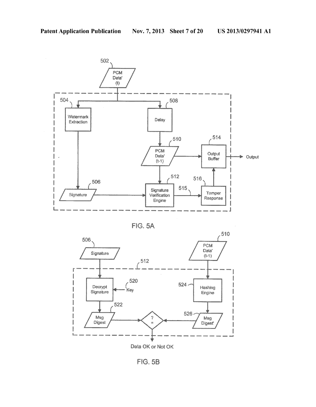 METHODS AND SYSTEMS FOR ENCODING AND PROTECTING DATA USING DIGITAL     SIGNATURE AND WATERMARKING TECHNIQUES - diagram, schematic, and image 08