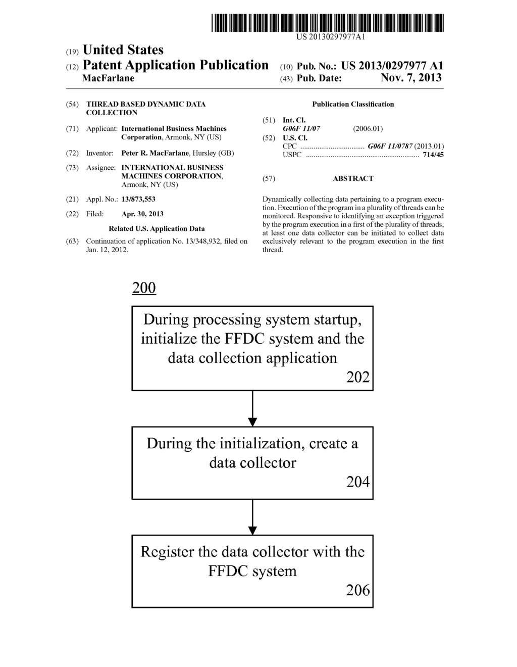 THREAD BASED DYNAMIC DATA COLLECTION - diagram, schematic, and image 01