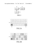 VIRTUAL KEYBOARD FOR INPUTTING SUPPLEMENTARY CHARACTER AND SUPPLEMENTARY     CHARACTER INPUTTING APPARATUS AND METHOD USING THE VIRTUAL KEYBOARD diagram and image