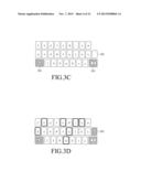 VIRTUAL KEYBOARD FOR INPUTTING SUPPLEMENTARY CHARACTER AND SUPPLEMENTARY     CHARACTER INPUTTING APPARATUS AND METHOD USING THE VIRTUAL KEYBOARD diagram and image