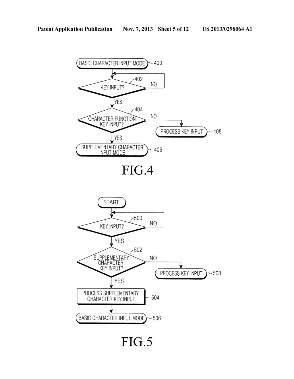 VIRTUAL KEYBOARD FOR INPUTTING SUPPLEMENTARY CHARACTER AND SUPPLEMENTARY     CHARACTER INPUTTING APPARATUS AND METHOD USING THE VIRTUAL KEYBOARD - diagram, schematic, and image 06