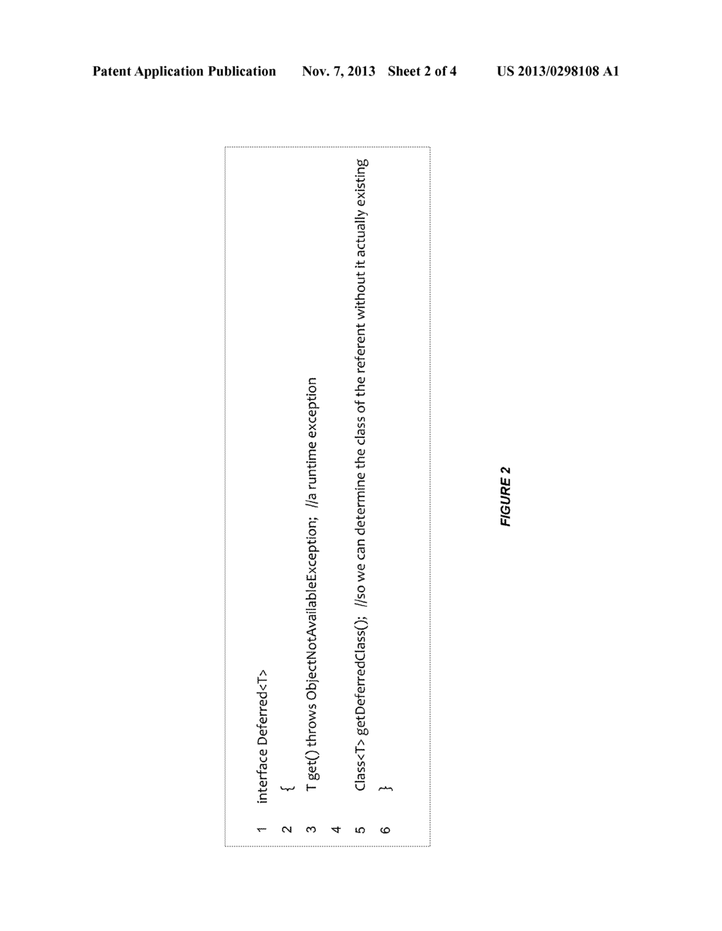 SYSTEM AND METHOD FOR SUPPORTING A DEFERRED REFERENCE TO AN OBJECT IN AN     OBJECTED-ORIENTED PROGRAMMING LANGUAGE ENVIRONMENT - diagram, schematic, and image 03