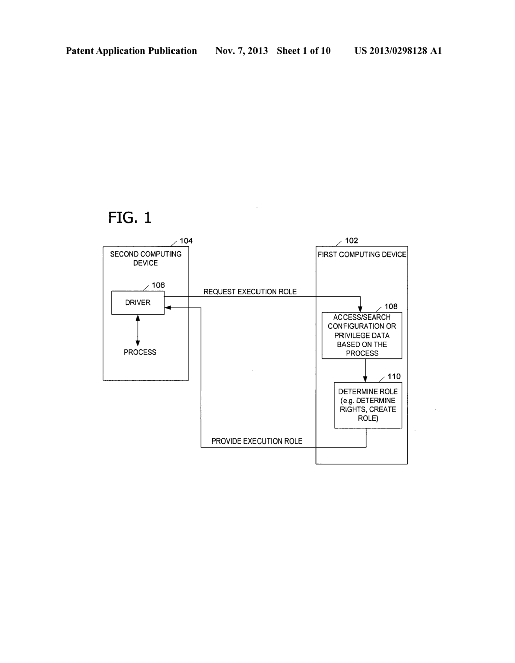 MANAGED CONTROL OF PROCESSES INCLUDING PRIVILEGE ESCALATION - diagram, schematic, and image 02