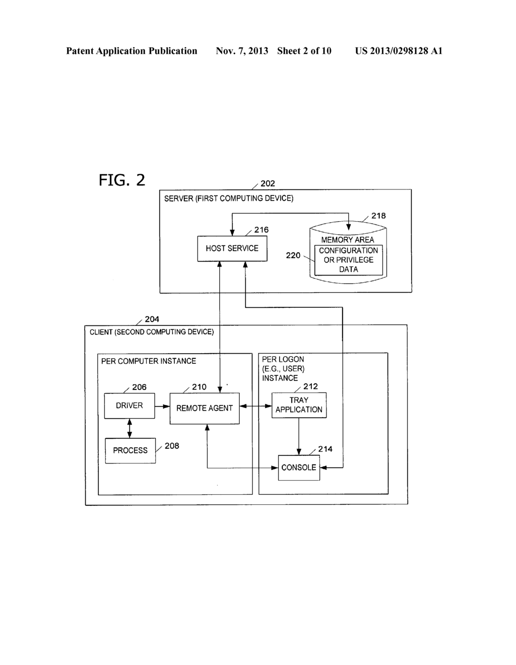 MANAGED CONTROL OF PROCESSES INCLUDING PRIVILEGE ESCALATION - diagram, schematic, and image 03