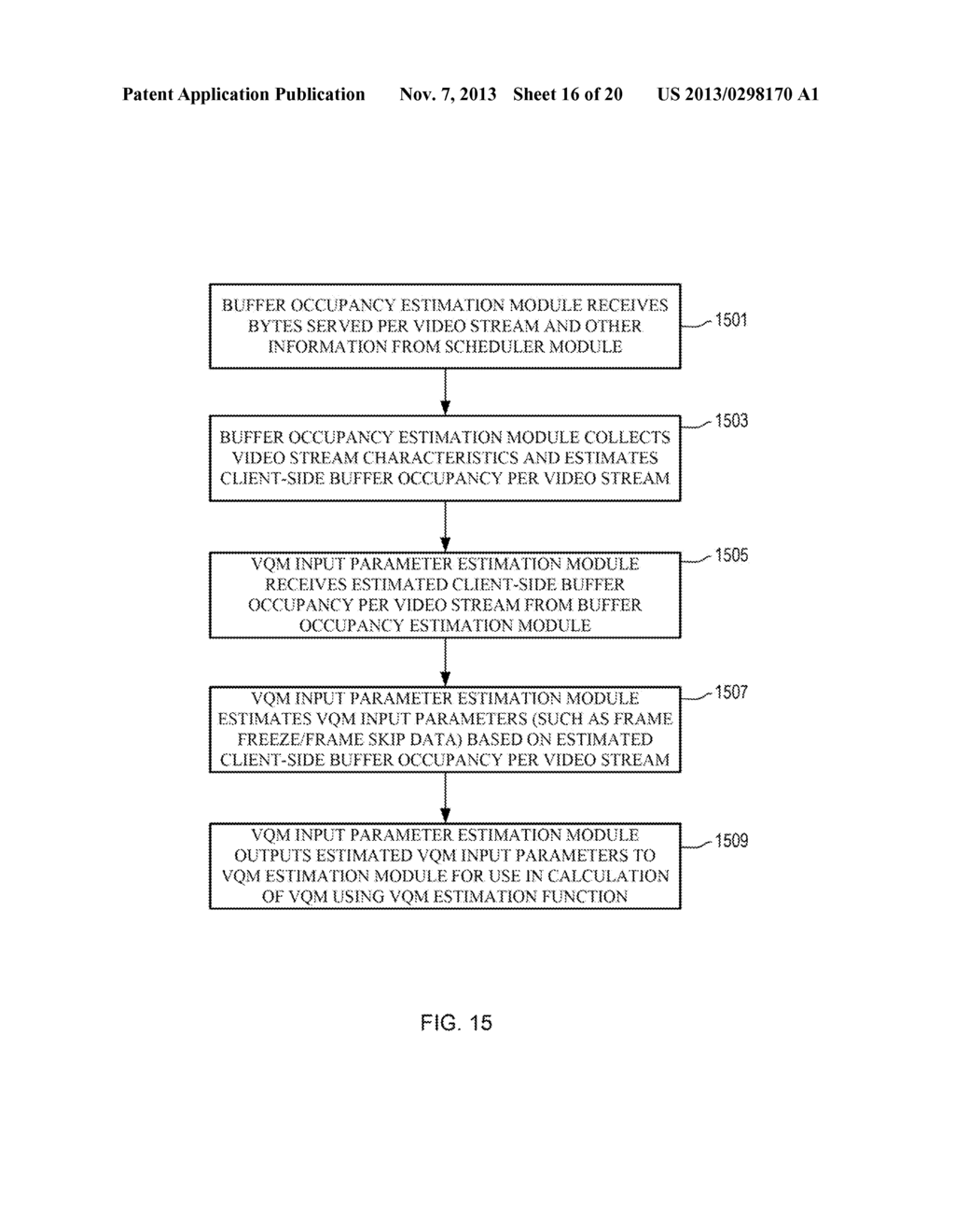 VIDEO STREAMING QUALITY OF EXPERIENCE RECOVERY USING A VIDEO QUALITY     METRIC - diagram, schematic, and image 17