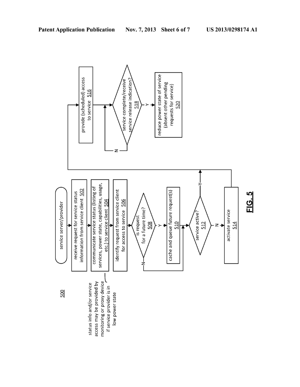 SERVICE BASED POWER MANAGEMENT IN A NETWORK - diagram, schematic, and image 07