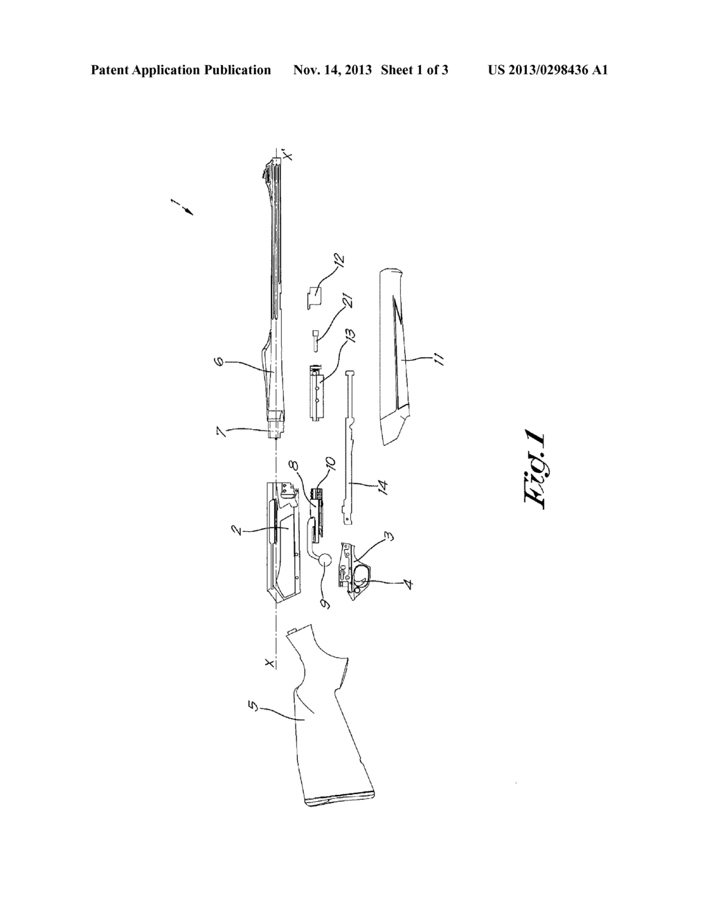 FIREARM WITH IMPROVED RELOADING - diagram, schematic, and image 02