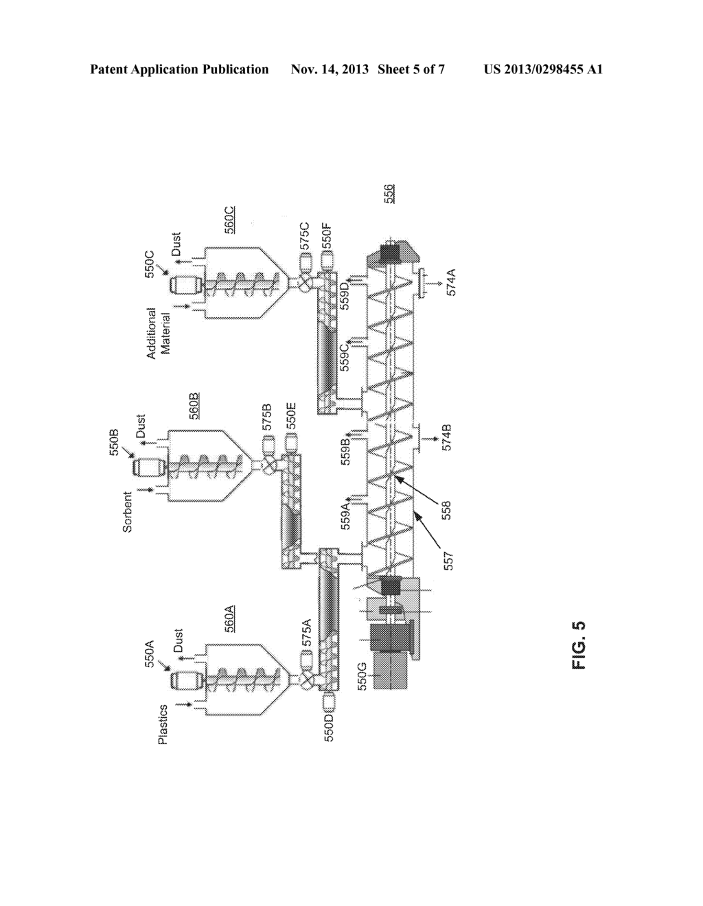 SYSTEMS AND METHODS FOR PRODUCING ENGINEERED FUEL FEEDSTOCKS WITH REDUCED     CHLORINE CONTENT - diagram, schematic, and image 06