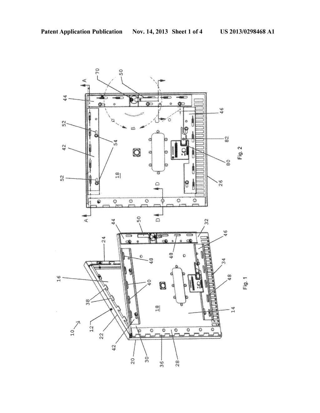 Arc Proof Door Assembly - diagram, schematic, and image 02