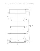 CHAFING DISH FOR WARMING DISHES WITH CONTROLLED HUMIDITY diagram and image