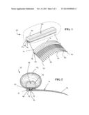 Hair piece device diagram and image