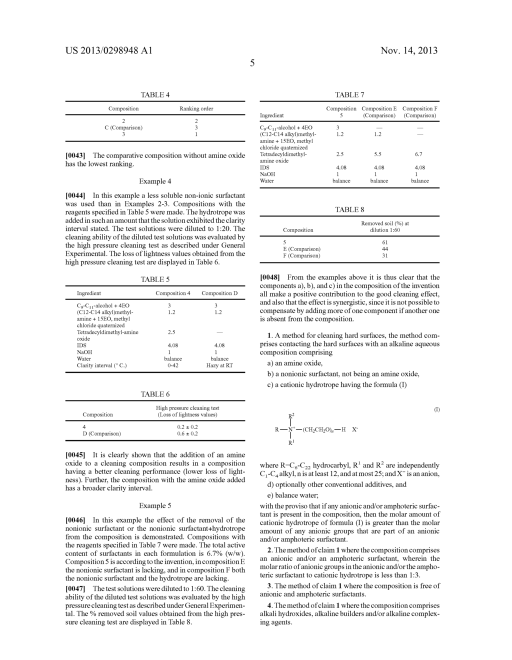 Composition for Cleaning of Hard Surfaces - diagram, schematic, and image 06