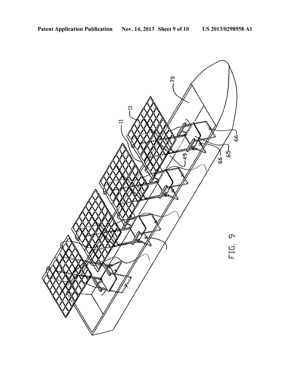 Portable rigid solar photovoltaic module and applications - diagram, schematic, and image 10