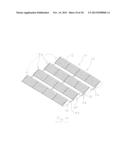 SOLAR PANEL RACKING SYSTEM HAVING SEPARATE SUPPORT STRUCTURE AND COVER     ASSEMBLY diagram and image