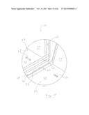 SOLAR PANEL RACKING SYSTEM HAVING SEPARATE SUPPORT STRUCTURE AND COVER     ASSEMBLY diagram and image