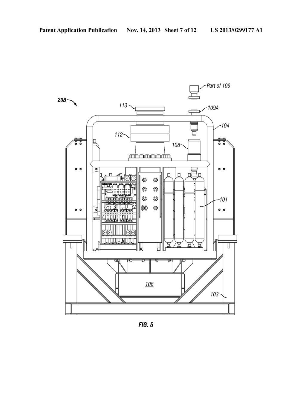 Method for capping a well in the event of subsea blowout preventer failure - diagram, schematic, and image 08