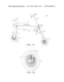 METHOD OF TRAVEL USING A FOLDING VEHICLE HAVING A CHASSIS THAT FUNCTIONS     AS A PROTECTIVE, CARRY-ON CASING diagram and image