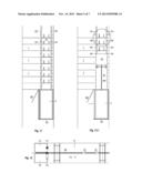 TRACK TRANSPORT SYSTEM FOR LOADING AND UNLOADING AN AIRPLANE GALLEY diagram and image