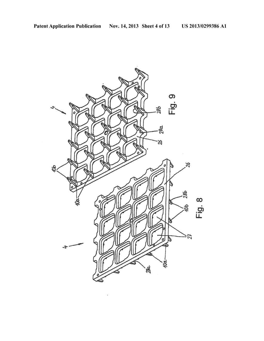 DEVICE AND METHOD FOR ALIGNING AND HOLDING A PLURALITY OF SINGULATED     SEMICONDUCTOR COMPONENTS IN RECEIVING POCKETS OF A TERMINAL CARRIER - diagram, schematic, and image 05