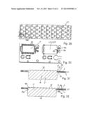 DEVICE AND METHOD FOR ALIGNING AND HOLDING A PLURALITY OF SINGULATED     SEMICONDUCTOR COMPONENTS IN RECEIVING POCKETS OF A TERMINAL CARRIER diagram and image