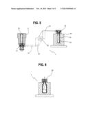 PROCESS AND EQUIPMENT FOR THE FABRICATION OF GLASS CONTAINERS WITH     INTERNALLY THREADED NECK diagram and image