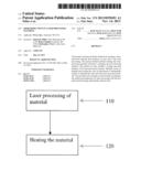 Odor reduction in laser processed material diagram and image