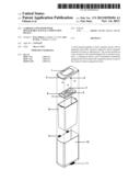 GARBAGE CONTAINER WITH DETACHABLE MANUAL COMPACTION DEVICE diagram and image