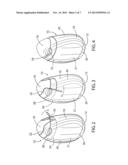 CONTAINERS HAVING PERFORATED SHRINK WRAP SLEEVES diagram and image