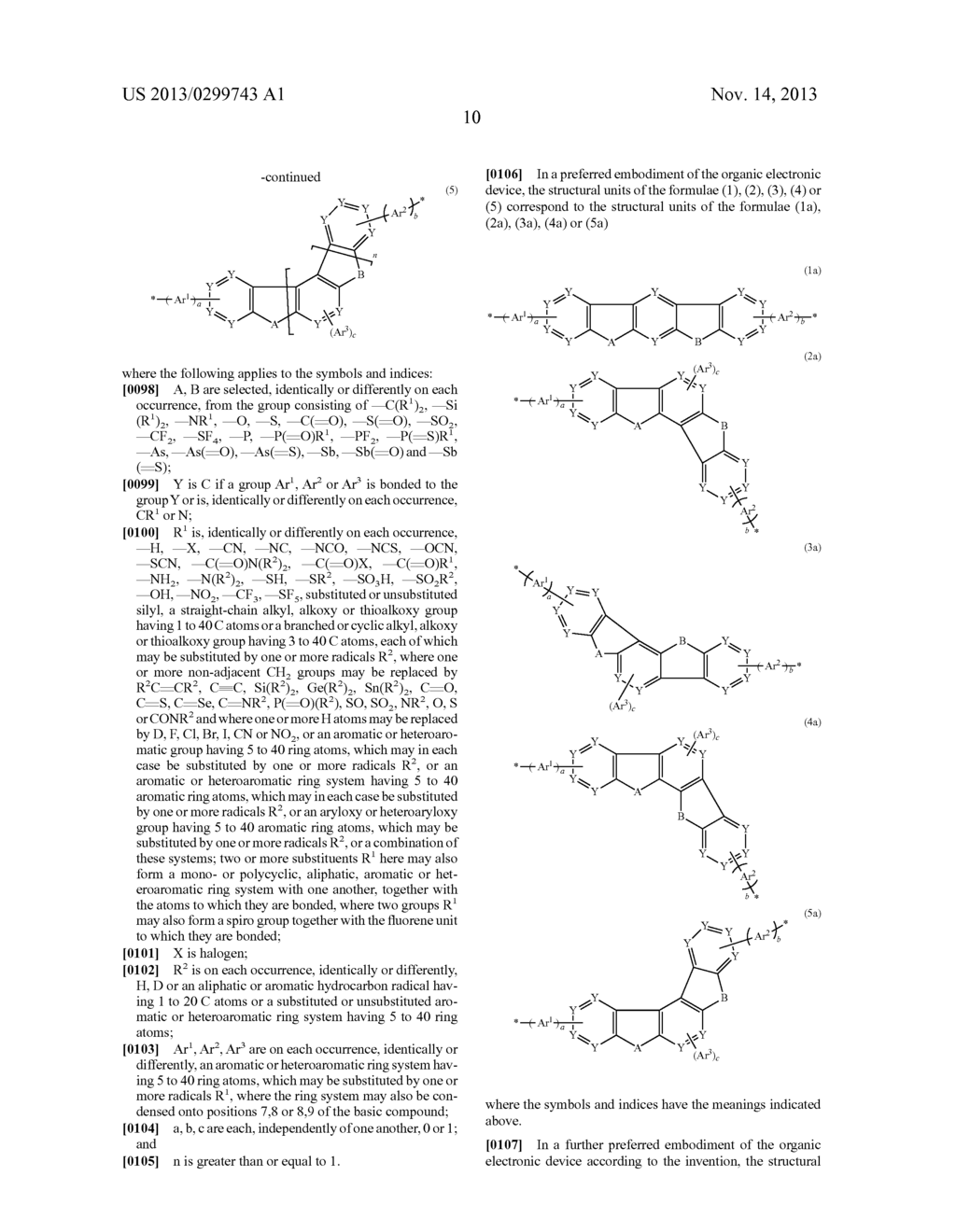 MATERIALS FOR ORGANIC ELECTROLUMINESCENCE DEVICES - diagram, schematic, and image 11