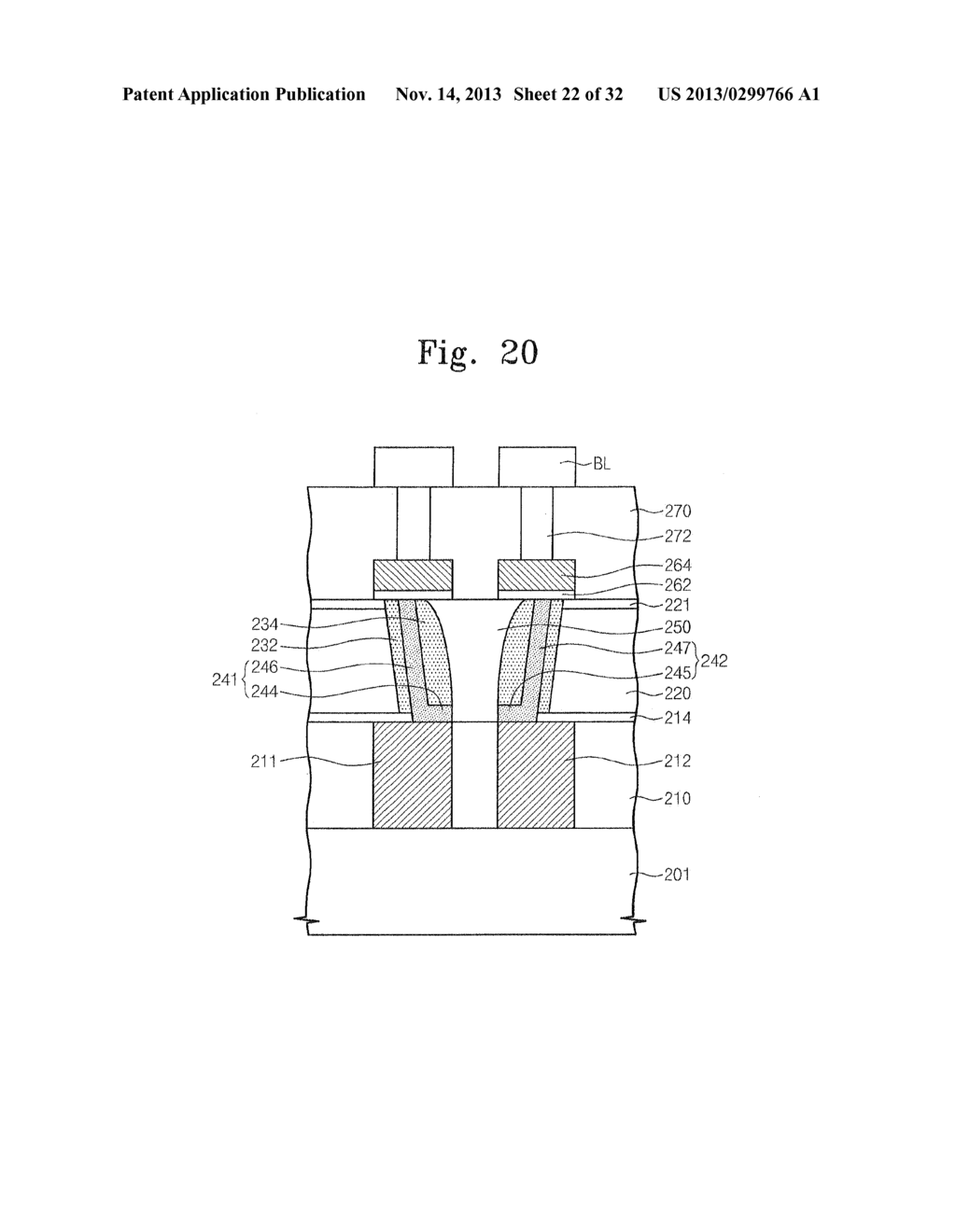 VARIABLE RESISTANCE MEMORY DEVICE AND METHODS OF FORMING THE SAME - diagram, schematic, and image 23